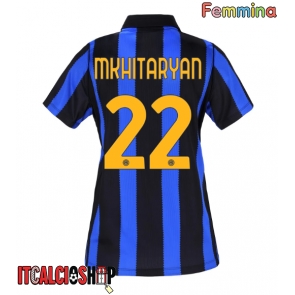 Inter Milan Henrikh Mkhitaryan #22 Prima Maglia Femmina 2026-27 Manica Corta